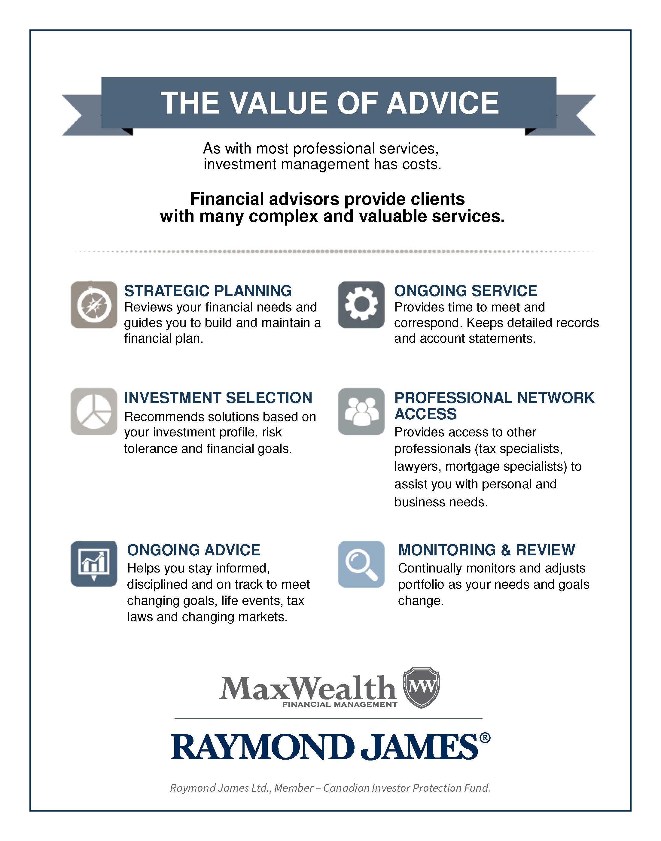 The Value of Advice poster